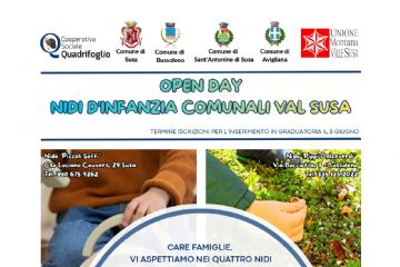Open Day Nidi d'Infanzia Comunali Val Susa